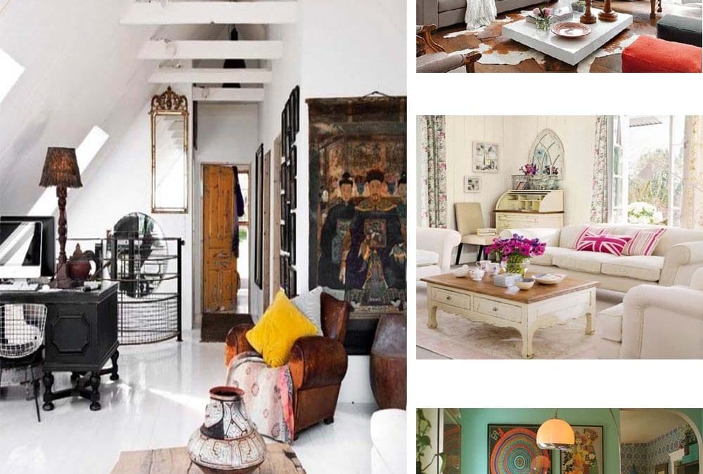 Idei de amenajari interioare pentru living – stil modern cu accente vintage