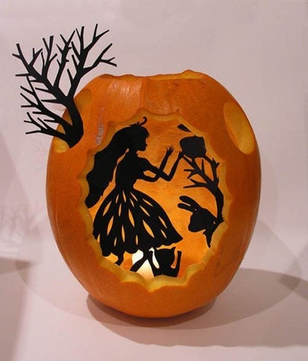 papercut-pumpkin