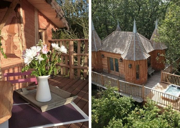 casuta in copac Franta