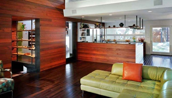 pereti din lemn sufragerie 