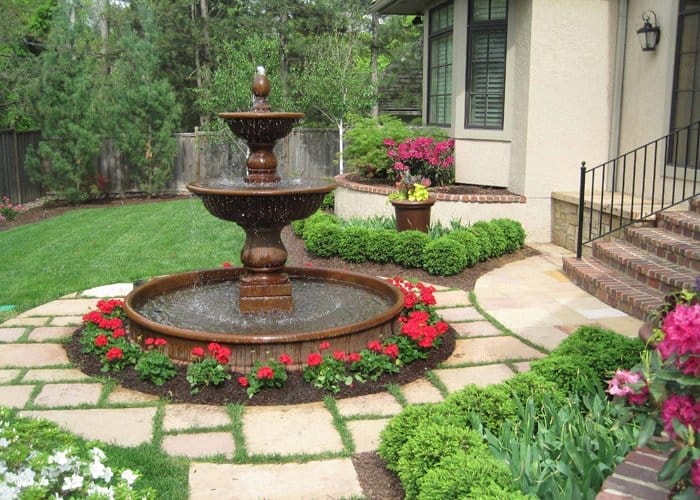 amenajare pentru gradina cu fantani