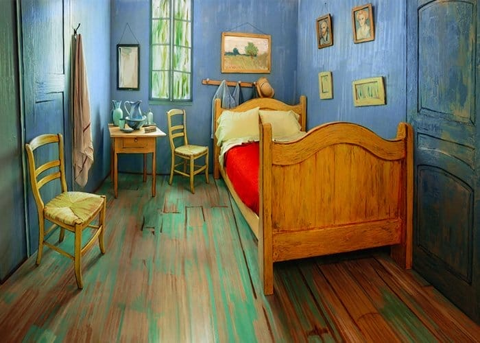 celebrul dormitor al lui Van Gogh