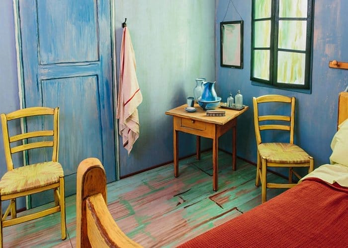 celebrul dormitor al lui Van Gogh