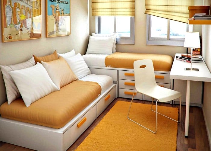 amenajare pentru dormitoare mici