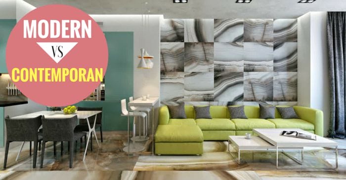 modern vs contemporan