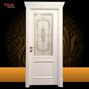 Usa stejar finisaj alb pervaz capitel cornisa special, ISM-007ABG