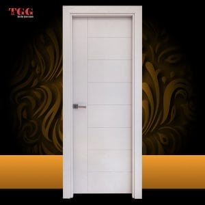 Usa stejar plina tip panou cu pervaz plat 90, ISM-028GRI