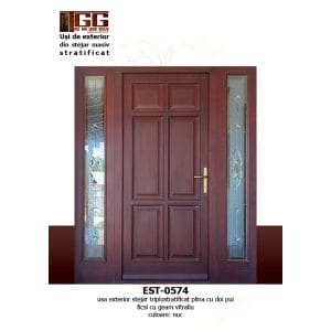 Usa de exterior din Stejar Triplustratificat, EST-0574