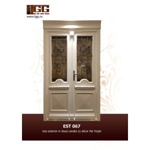 Usa de exterior din Stejar Triplustratificat, EST-067